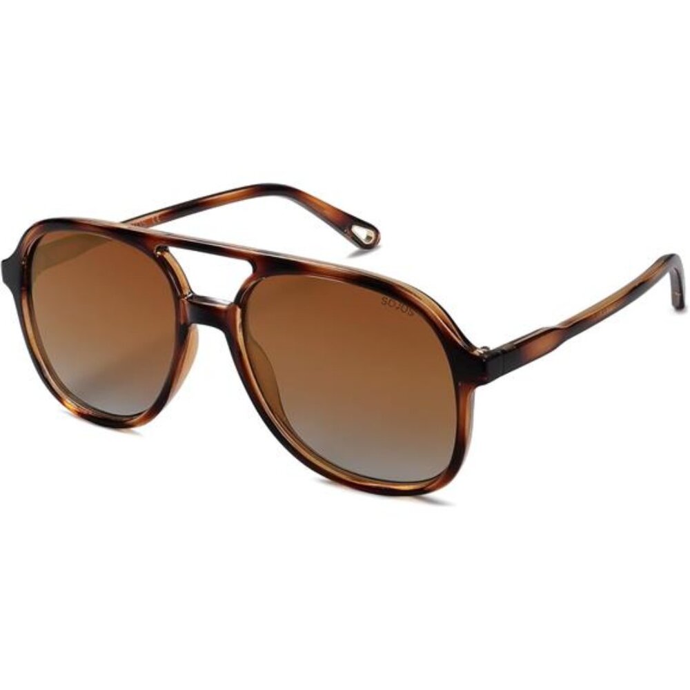 Retro Polarized Aviator Sunglasses Womens Mens Classic 70s Vintage Trendy